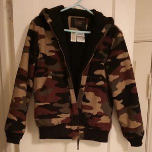 Camouflage Unisex Jacket for Youth or Young Adult